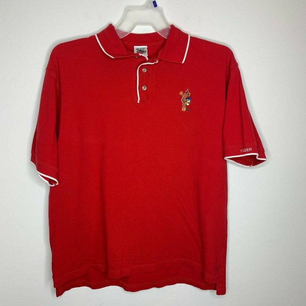 The Disney Catalog Mens XL Red Tigger Short Sleeve
